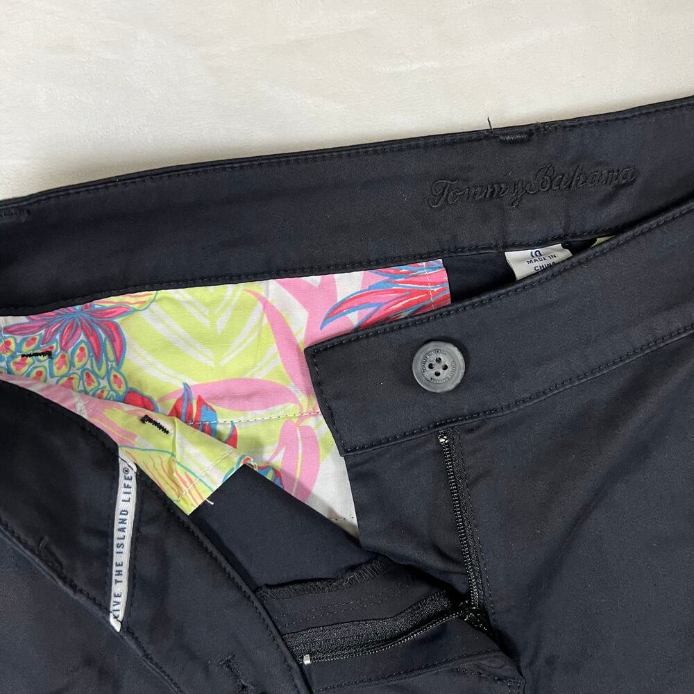 Tommy Bahama Women's Whimsigoth Black Boracay Bermuda shorts NWT - Picture 12 of 15